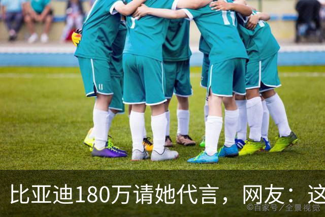 比亚迪180万请她代言，网友：这钱花得太值了