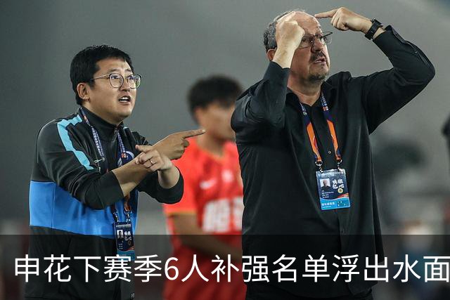 申花下赛季6人补强名单浮出水面，未来他们将挑大梁，值得期待