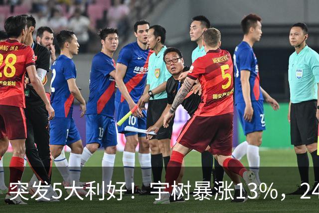 突发5大利好！宇树暴涨13%，24个机器人龙头涨停，主力流入8股